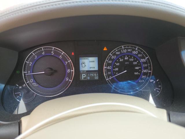 JN1AJ0HR3CM452402 - 2012 INFINITI EX35 BASE Սև լուսանկար 9