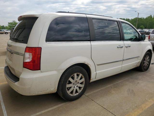 2C4RC1CG3CR369555 - 2012 CHRYSLER TOWN & COU TOURING L WHITE photo 3