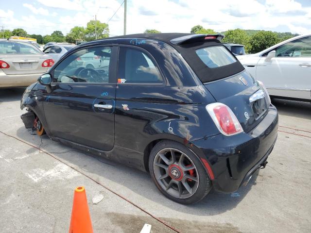 3C3CFFJH9FT710274 - 2015 FIAT 500 ABARTH BLACK photo 2