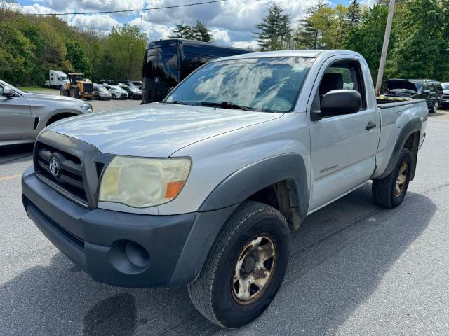 5TEPX42N36Z173885 - 2006 TOYOTA TACOMA SILVER photo 1