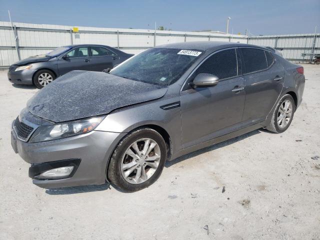 5XXGN4A72CG009286 - 2012 KIA OPTIMA EX GRAY photo 1