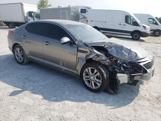 5XXGN4A72CG009286 - 2012 KIA OPTIMA EX GRAY photo 4