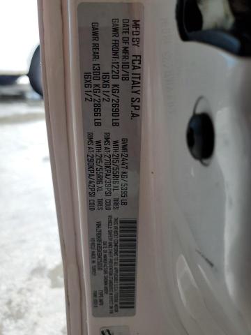 ZFBHRFAB5K6M25650 - 2019 RAM PROMASTER WHITE photo 14