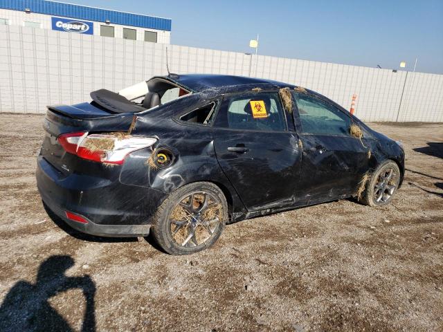 1FADP3F20EL455644 - 2014 FORD FOCUS SE BLACK photo 3