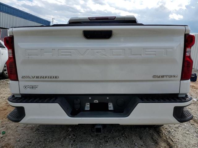 1GCPABEK6NZ505819 - 2022 CHEVROLET SILVERADO C1500 CUSTOM WHITE photo 6