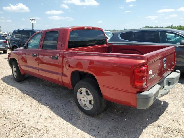 1D7HE28N76S652858 - 2006 DODGE DAKOTA QUAD RED photo 2