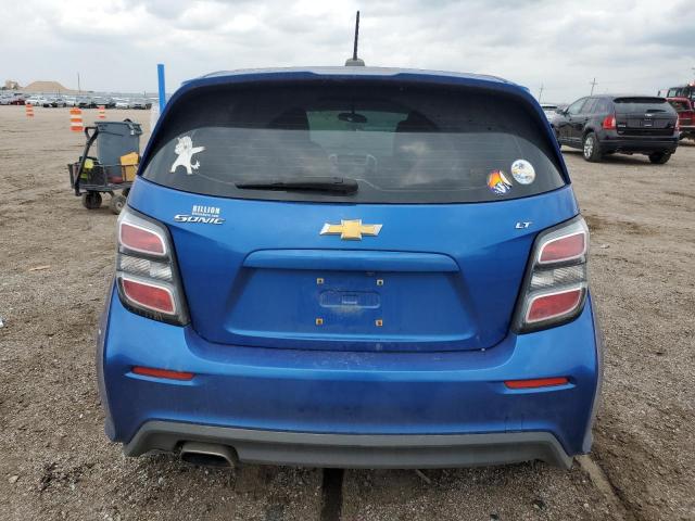 1G1JD6SHXH4167686 - 2017 CHEVROLET SONIC LT BLUE photo 6