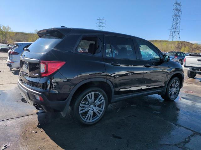5FNYF8H54LB012271 - 2020 HONDA PASSPORT EXL Siyah fotoğraf 3