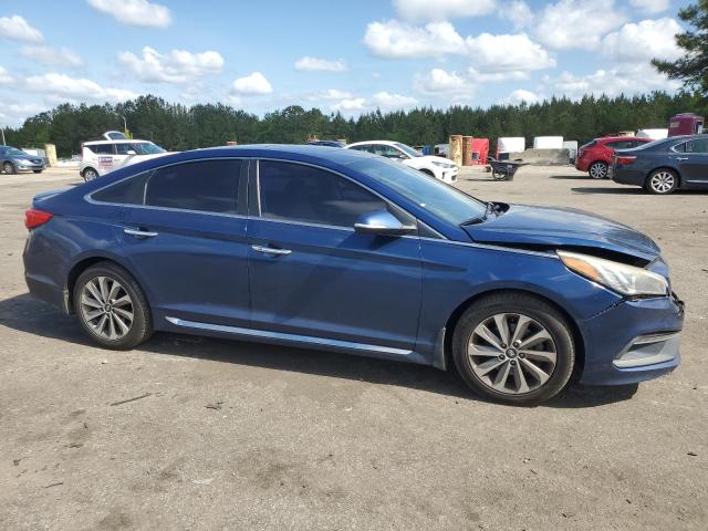 5NPE34AF1HH552712 - 2017 HYUNDAI SONATA SPORT 蓝色 照片 4