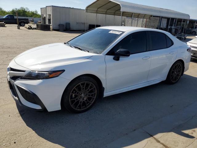 4T1G11AK9PU137602 - 2023 TOYOTA CAMRY SE NIGHT SHADE WHITE photo 1