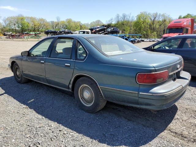 1G1BL52P5TR141520 - 1996 CHEVROLET CAPRICE / CLASSIC SS TEAL photo 2