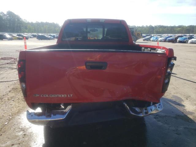 1GCDS43E088230435 - 2008 CHEVROLET COLORADO LT RED photo 6