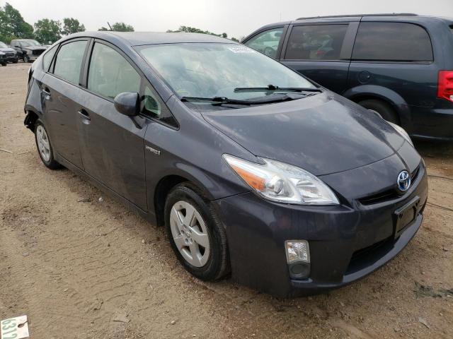 JTDKN3DU4B5344378 - 2011 TOYOTA PRIUS GRAY photo 4