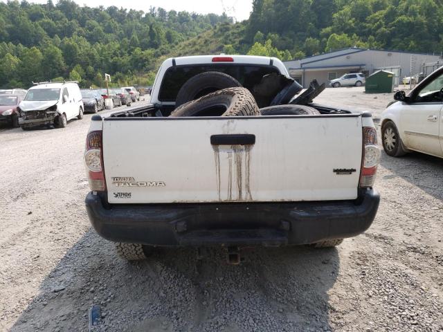 5TEUX42N59Z615007 - 2009 TOYOTA TACOMA ACCESS CAB თეთრი ფოტო 6