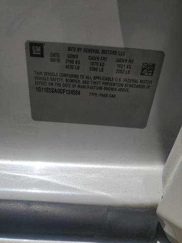 1G11E5SA0GF124584 - 2016 CHEVROLET MALIBU LIM LTZ WHITE photo 12