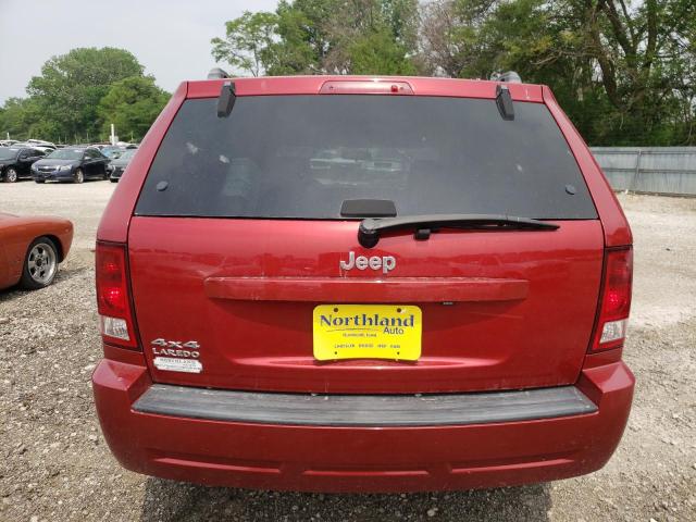 1J4PR4GK3AC111123 - 2010 JEEP GRAN CHERO LAREDO RED photo 6