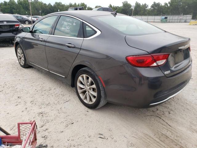 1C3CCCCB4FN533553 - 2015 CHRYSLER 200 C GRAY photo 2