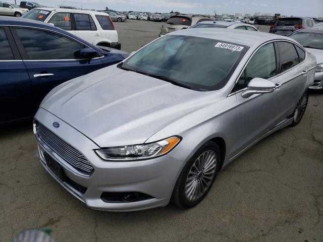 3FA6P0K97GR197072 - 2016 FORD FUSION TITANIUM SILVER photo 1