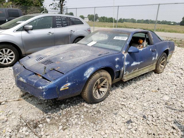 1G2FW87F3GL255417 - 1986 PONTIAC FIREBIRD TRANS AM BLUE photo 1