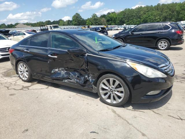 5NPEC4AC7DH651342 - 2013 HYUNDAI SONATA SE BLACK photo 4