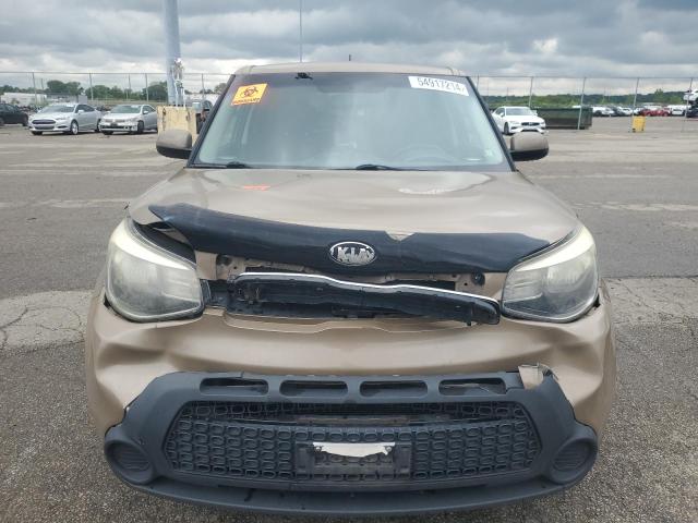 KNDJN2A25E7003881 - 2014 KIA SOUL TAN photo 5