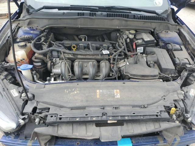 3FA6P0G72DR336561 - 2013 FORD FUSION S BLUE photo 11