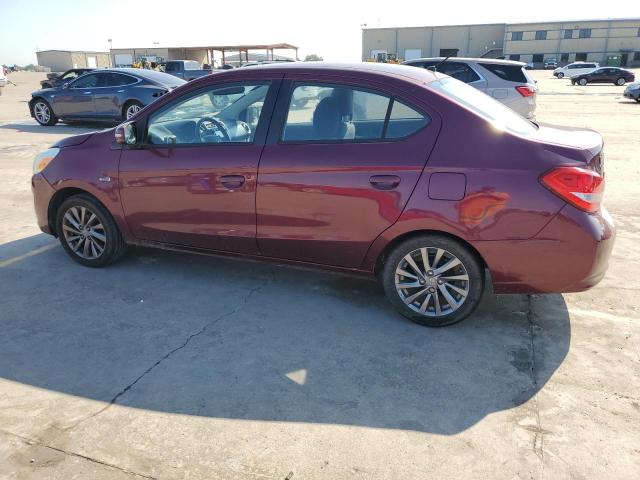 ML32F4FJ1HHF18815 - 2017 MITSUBISHI MIRAGE G4 SE BURGUNDY photo 2