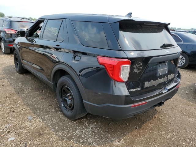 1FM5K8AW8NNA02215 - 2022 FORD EXPLORER POLICE INTERCEPTOR 黑色 照片 2