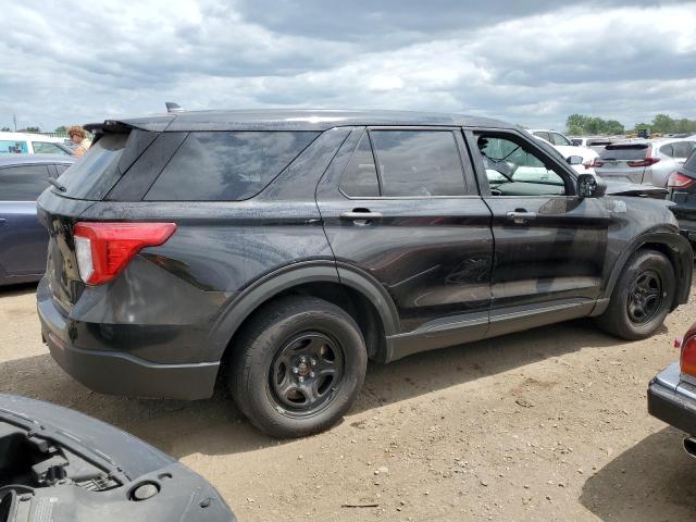 1FM5K8AW8NNA02215 - 2022 FORD EXPLORER POLICE INTERCEPTOR 黑色 照片 3