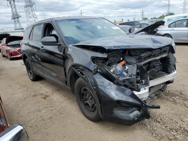 1FM5K8AW8NNA02215 - 2022 FORD EXPLORER POLICE INTERCEPTOR 黑色 照片 4