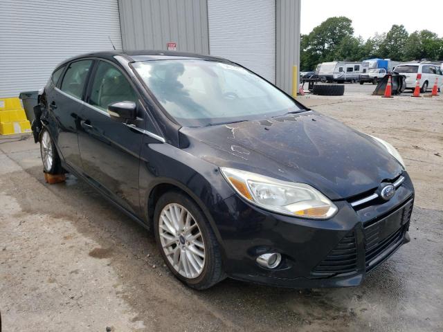 1FAHP3M26CL395578 - 2012 FORD FOCUS SEL BLACK photo 4