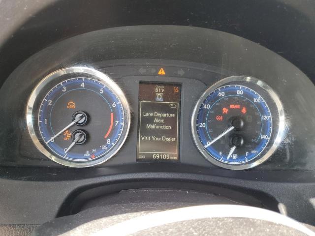 2T1BURHE3JC983748 - 2018 TOYOTA COROLLA L ლურჯი ფოტო 9