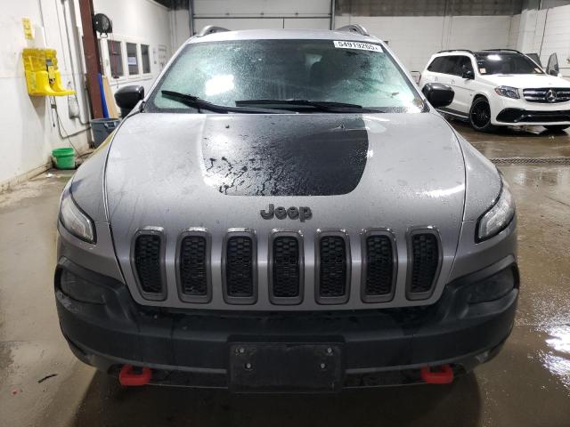 1C4PJMBS4GW172492 - 2016 JEEP CHEROKEE TRAILHAWK GRAY photo 5