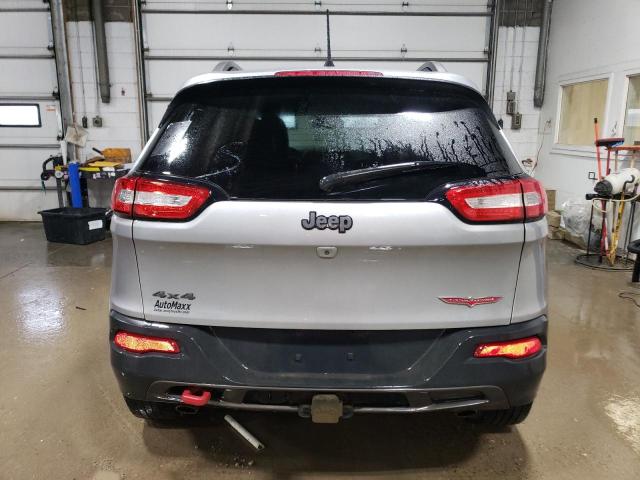 1C4PJMBS4GW172492 - 2016 JEEP CHEROKEE TRAILHAWK GRAY photo 6