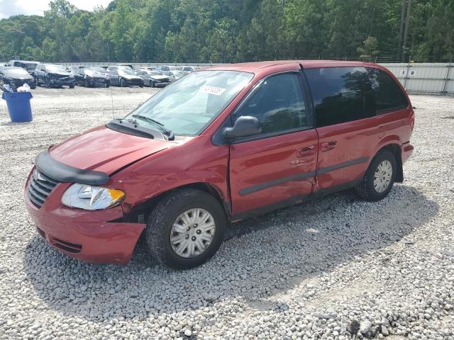 1A4GP45R16B656630 - 2006 CHRYSLER TOWN & COU წითელი ფოტო 1