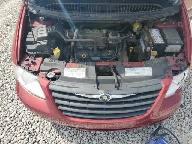 1A4GP45R16B656630 - 2006 CHRYSLER TOWN & COU წითელი ფოტო 12