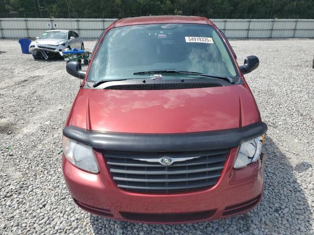 1A4GP45R16B656630 - 2006 CHRYSLER TOWN & COU წითელი ფოტო 5