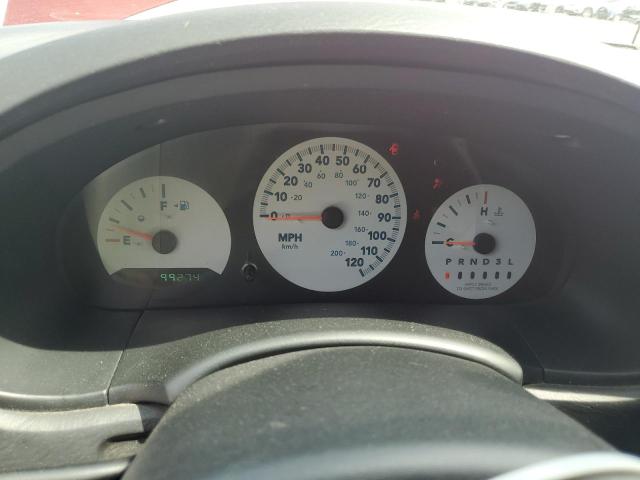 1A4GP45R16B656630 - 2006 CHRYSLER TOWN & COU წითელი ფოტო 9