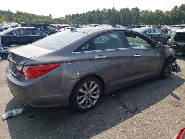 5NPEC4AB0CH410597 - 2012 HYUNDAI SONATA SE GRAY photo 3