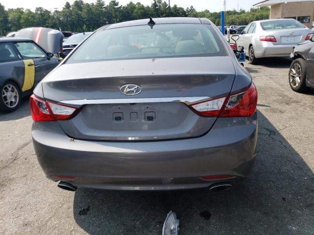 5NPEC4AB0CH410597 - 2012 HYUNDAI SONATA SE GRAY photo 6