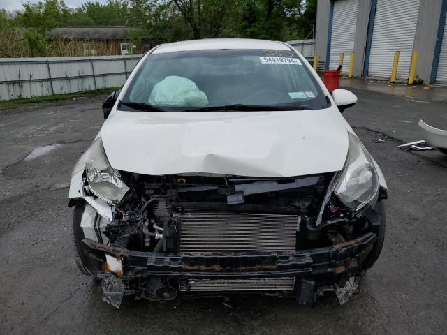 KNADN4A30F6456585 - 2015 KIA RIO EX WHITE photo 5