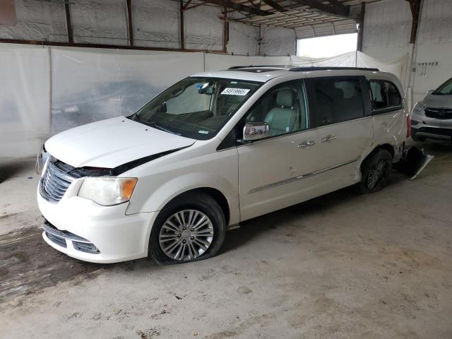 2C4RC1CG6DR713509 - 2013 CHRYSLER TOWN & COU TOURING L WHITE photo 1