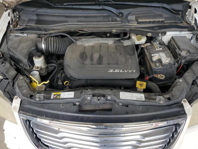 2C4RC1CG6DR713509 - 2013 CHRYSLER TOWN & COU TOURING L WHITE photo 12