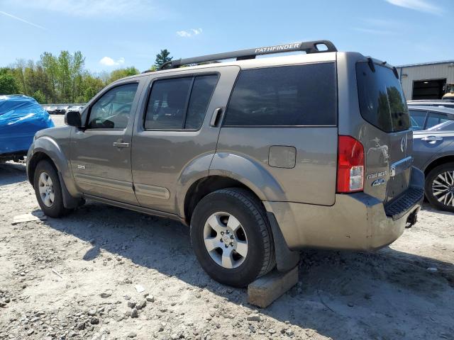 5N1AR18W56C660269 - 2006 NISSAN PATHFINDER LE 棕色 照片 2