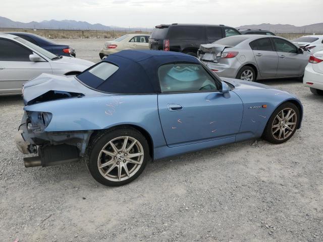 JHMAP21435S007127 - 2005 HONDA S2000 BLUE photo 3