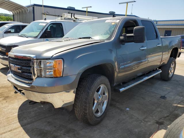 1GT120CG6CF160554 - 2012 GMC SIERRA K2500 SLE GRAY photo 1