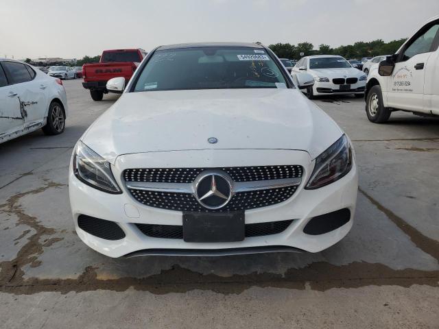 55SWF4HBXHU217346 - 2017 MERCEDES-BENZ C 350E WHITE photo 5