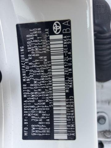 5YFBURHE8KP909761 - 2019 TOYOTA COROLLA L 白色 照片 13