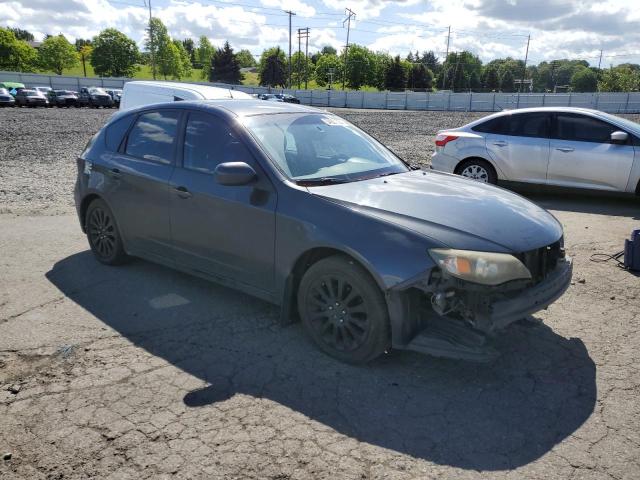 JF1GH61668H823421 - 2008 SUBARU IMPREZA 2.5I GRAY photo 4