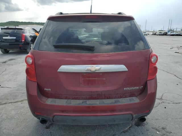 2GNFLEE58C6352667 - 2012 CHEVROLET EQUINOX LT RED photo 6